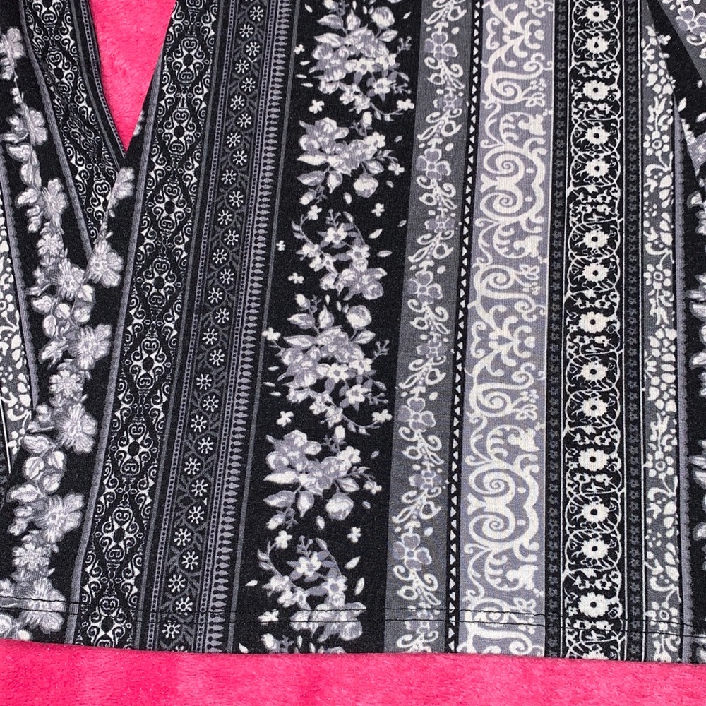 Flare patterned pants - Picture 2 of 3